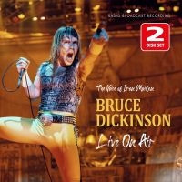 Dickinson Bruce - Live On Air / Radio Broadcast (2 Cd i gruppen Kommende produkter - 10 procent hos Bengans Skivbutik AB (5518049)