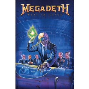 Megadeth - Rust In Peace Textile Poster i gruppen MERCHANDISE / Merch / Metal hos Bengans Skivbutik AB (5518165)