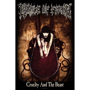 Cradle Of Filth - Cruelty And The Beast Textile Poster i gruppen MERCHANDISE / Merch / Metal hos Bengans Skivbutik AB (5518175)