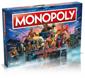 Iron Maiden - Iron Maiden Monopoly i gruppen MERCHANDISE / Merch / Metal,Pop-Rock hos Bengans Skivbutik AB (5518544)