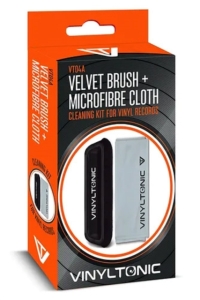 Vinyl tonic - Velvet Brush+Microfibre Cloth i gruppen VinylTilbehør hos Bengans Skivbutik AB (5518550)