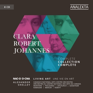 Canada’S National Arts Centre Orche - Clara, Robert, Johannes - Living Ar i gruppen CD / Klassisk hos Bengans Skivbutik AB (5518565)