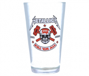 Metallica - Metallica - Kill Em All - Glas i gruppen MERCHANDISE / Accessoarer / Metal hos Bengans Skivbutik AB (5518643)