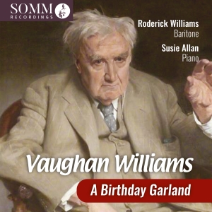 Roderick Williams - Vaughan Williams - A Birthday Garla i gruppen CD / Nyheter hos Bengans Skivbutik AB (5518936)