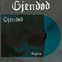 Gjendød - Angrep (Sea Blue Vinyl Lp) i gruppen Kommende produkter - 10 procent hos Bengans Skivbutik AB (5519590)