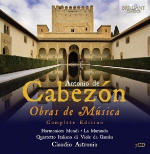 Cabezon - Obras De Musica i gruppen Externt_Lager / Naxoslager hos Bengans Skivbutik AB (552029)