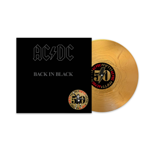 Ac/Dc - Back In Black (Ltd Gold Metallic) i gruppen VI TIPSER / Fredagsutgivelser / Fredag Den 15:e Mars 2024 hos Bengans Skivbutik AB (5520315)