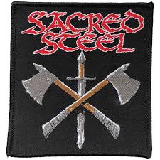 Sacred Steel - Patch Sword And Axes (9,9 X 9,2 Cm) i gruppen MERCHANDISE / Accessoarer / Metal hos Bengans Skivbutik AB (5520418)