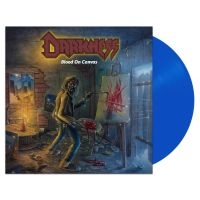 Darkness - Blood On Canvas (Blue Vinyl Lp) i gruppen Kommende produkter - 10 procent hos Bengans Skivbutik AB (5520423)