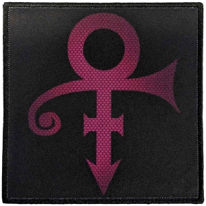 Prince - Hexagonally Textured Symbol Printed Patc i gruppen MERCHANDISE / Merch / RnB-Soul hos Bengans Skivbutik AB (5520456)