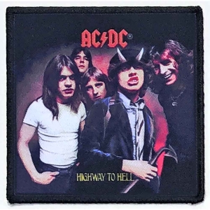 Ac/Dc - Highway To Hell Printed Patch i gruppen MERCH / Minsishops-merch / Ac/Dc hos Bengans Skivbutik AB (5520466)