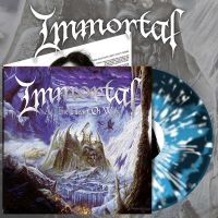 Immortal - At The Heart Of Winter (Black/Cyan i gruppen Kommende produkter - 10 procent hos Bengans Skivbutik AB (5520519)