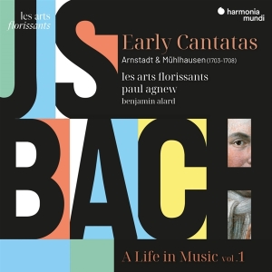 Les Arts Florissants & Paul Agnew & Benjamin Alard - J.S. Bach Early Cantatas: Arnstadt & Mühlhausen - A Life In Music Vol.1 i gruppen Kommende produkter - 10 procent hos Bengans Skivbutik AB (5520571)