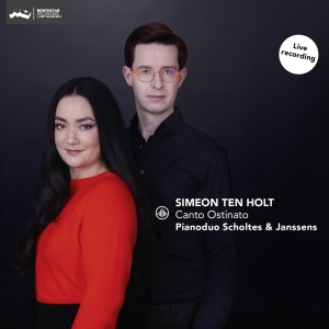 Scholtes & Janssen Piano Duo - Simeon Ten Holt: Canto Ostinato i gruppen Kommende produkter - 10 procent hos Bengans Skivbutik AB (5520578)