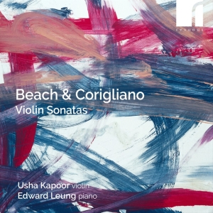 Usha Kapoor Edward Leung - Beach & Corigliano: Violin Sonatas i gruppen CD / Klassisk,World Music hos Bengans Skivbutik AB (5520726)