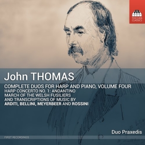 John Thomas - Complete Duos For Harp & Piano, Vol i gruppen Kommende produkter - 10 procent hos Bengans Skivbutik AB (5521289)