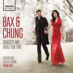 Alessio Bax Lucille Chung - Debussy & Ravel For Two i gruppen Kommende produkter - 10 procent hos Bengans Skivbutik AB (5521315)