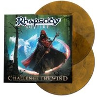 Rhapsody Of Fire - Challenge The Wind (2 Lp Orange/Bla i gruppen VINYL / Metal hos Bengans Skivbutik AB (5521827)