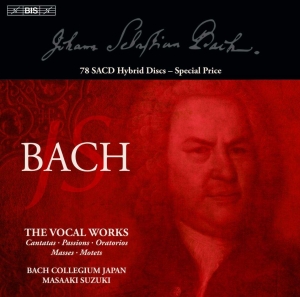 Bach J S - The Vocal Works i gruppen Musikk / SACD / Klassisk hos Bengans Skivbutik AB (5522091)