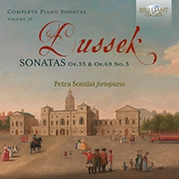 Dussek J L - Complete Piano Sonatas, Vol. 10 i gruppen CD / Nyheter hos Bengans Skivbutik AB (5522101)