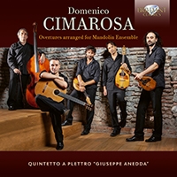 Domenico Cimarosa - Overtures Arranged For Mandolin Ens i gruppen CD / Nyheter hos Bengans Skivbutik AB (5522102)