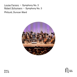 Philzuid Duncan Ward - Farrenc: Symphony No. 3 Schumann: i gruppen CD / Nyheter hos Bengans Skivbutik AB (5522127)