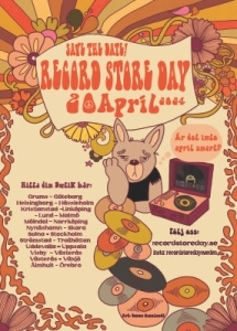 Record Store Day - Rsd 2024 Poster 50x70 i gruppen MERCHANDISE / Merch / Annet hos Bengans Skivbutik AB (5522349)