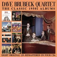 Dave Brubeck Quartet - Classic 1950S Albums The (4 Cd Box) i gruppen CD / Jazz hos Bengans Skivbutik AB (5522830)