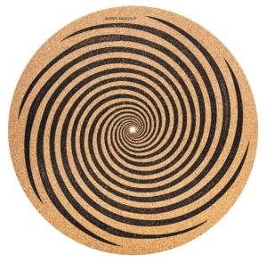 Vinyltillbehör - Slipmat Spiral Cork i gruppen VinylTilbehør hos Bengans Skivbutik AB (5523351)