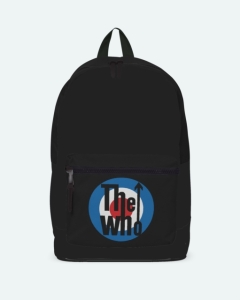 The Who - Target One Classic Rucksack i gruppen MERCHANDISE / Merch / Pop-Rock hos Bengans Skivbutik AB (5523356)