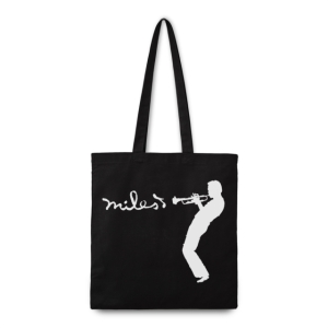 Miles Davis - Miles Cotton Tote Bag i gruppen MERCHANDISE / Merch / Jazz hos Bengans Skivbutik AB (5523362)