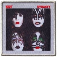 Kiss - Patch Dynasty (8,8 X 8,8 Cm) i gruppen MERCHANDISE / Accessoarer / Metal hos Bengans Skivbutik AB (5523488)