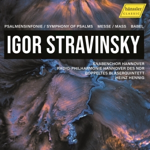 Igor Stravinsky - Symphony Of Psalms Mass Babel i gruppen CD / Nyheter hos Bengans Skivbutik AB (5523554)