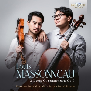 Louis Massonneau - 3 Duos Concertante, Op. 9 i gruppen CD / Nyheter hos Bengans Skivbutik AB (5523594)