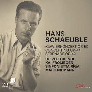 Hans Schaeuble - Piano Concerto, Op. 50 Concertino, i gruppen CD / Nyheter hos Bengans Skivbutik AB (5523925)