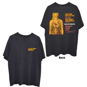 James Bond - Goldfinger Movie Poster Uni Bl i gruppen MERCH / T-Shirt / Rockoff_Nya April24 hos Bengans Skivbutik AB (5524509r)