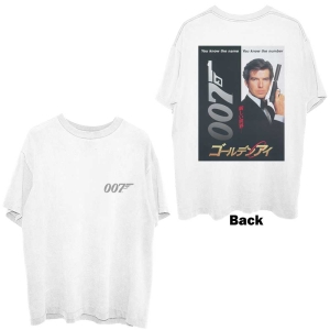 James Bond - Goldeneye Japanese Poster Uni Wht i gruppen MERCH / T-Shirt / Rockoff_Nya April24 hos Bengans Skivbutik AB (5524511r)