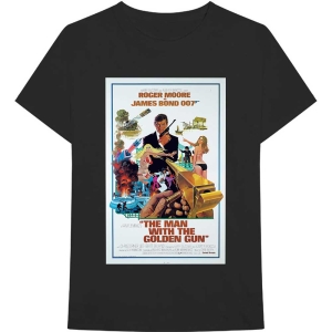 James Bond - The Man With The Golden Gun Poster Uni B i gruppen MERCH / T-Shirt / Rockoff_Nya April24 hos Bengans Skivbutik AB (5524521r)