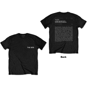 The 1975 - A Brief Inquiry Uni Bl i gruppen MERCH / T-Shirt / Rockoff_Nya April24 hos Bengans Skivbutik AB (5524629r)