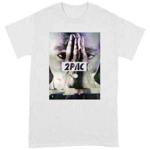 Tupac - Transmit Uni Wht i gruppen MERCHANDISE / T-shirt / Hip Hop-Rap hos Bengans Skivbutik AB (5524810r)