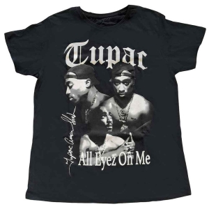 Tupac - All Eyez B&W Lady Bl i gruppen MERCHANDISE / T-shirt / Hip Hop-Rap hos Bengans Skivbutik AB (5524822r)