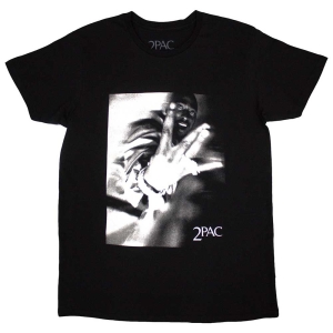 Tupac - Fingers Uni Bl i gruppen MERCHANDISE / T-shirt / Hip Hop-Rap hos Bengans Skivbutik AB (5524826r)