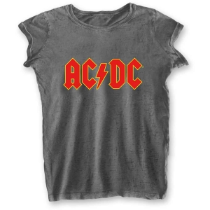 Ac/Dc - Logo Bo Lady Char i gruppen MERCHANDISE / T-shirt / Metal hos Bengans Skivbutik AB (5525342r)