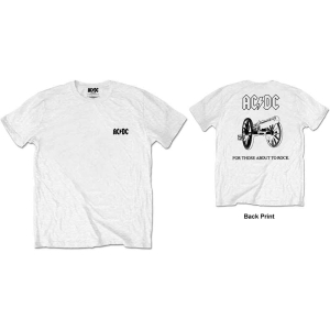 Ac/Dc - F&B Packaged About To Rock Uni Wht i gruppen MERCH / Minsishops-merch / Ac/Dc hos Bengans Skivbutik AB (5525347r)