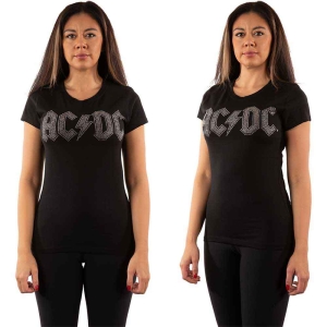 Ac/Dc - Logo Diamante Lady Bl i gruppen MERCH / Minsishops-merch / Ac/Dc hos Bengans Skivbutik AB (5525377r)