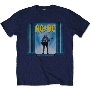 Ac/Dc - Who Made Who Uni Navy i gruppen MERCH / Minsishops-merch / Ac/Dc hos Bengans Skivbutik AB (5525393r)