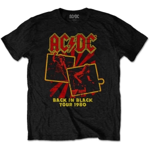 Ac/Dc - Back In Black Tour 1980 Uni Bl i gruppen MERCH / Minsishops-merch / Ac/Dc hos Bengans Skivbutik AB (5525416r)