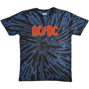 Ac/Dc - Logo Uni Bl Dip-Dye i gruppen MERCH / Minsishops-merch / Ac/Dc hos Bengans Skivbutik AB (5525420r)