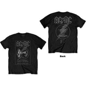 Ac/Dc - Ftatr 40Th Monochrome Uni Bl i gruppen MERCH / Minsishops-merch / Ac/Dc hos Bengans Skivbutik AB (5525425r)