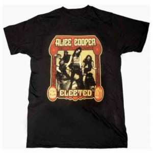 Alice Cooper - Elected Band Uni Bl i gruppen MERCH / T-Shirt / Rockoff_Nya April24 hos Bengans Skivbutik AB (5525597r)